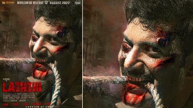 Laththi Release Date Out! Vishal’s Film to Hit the Big Screens on August 12; Check Out New Poster